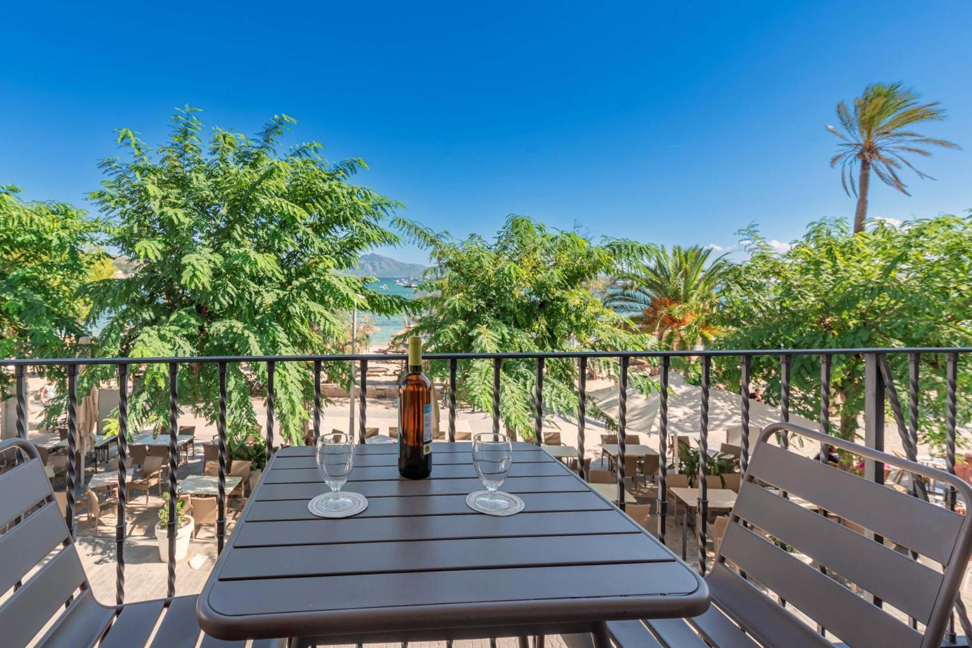 פורט דה פולנסה Vora Mar Beachfront Apartment By Sealand Villas מראה חיצוני תמונה