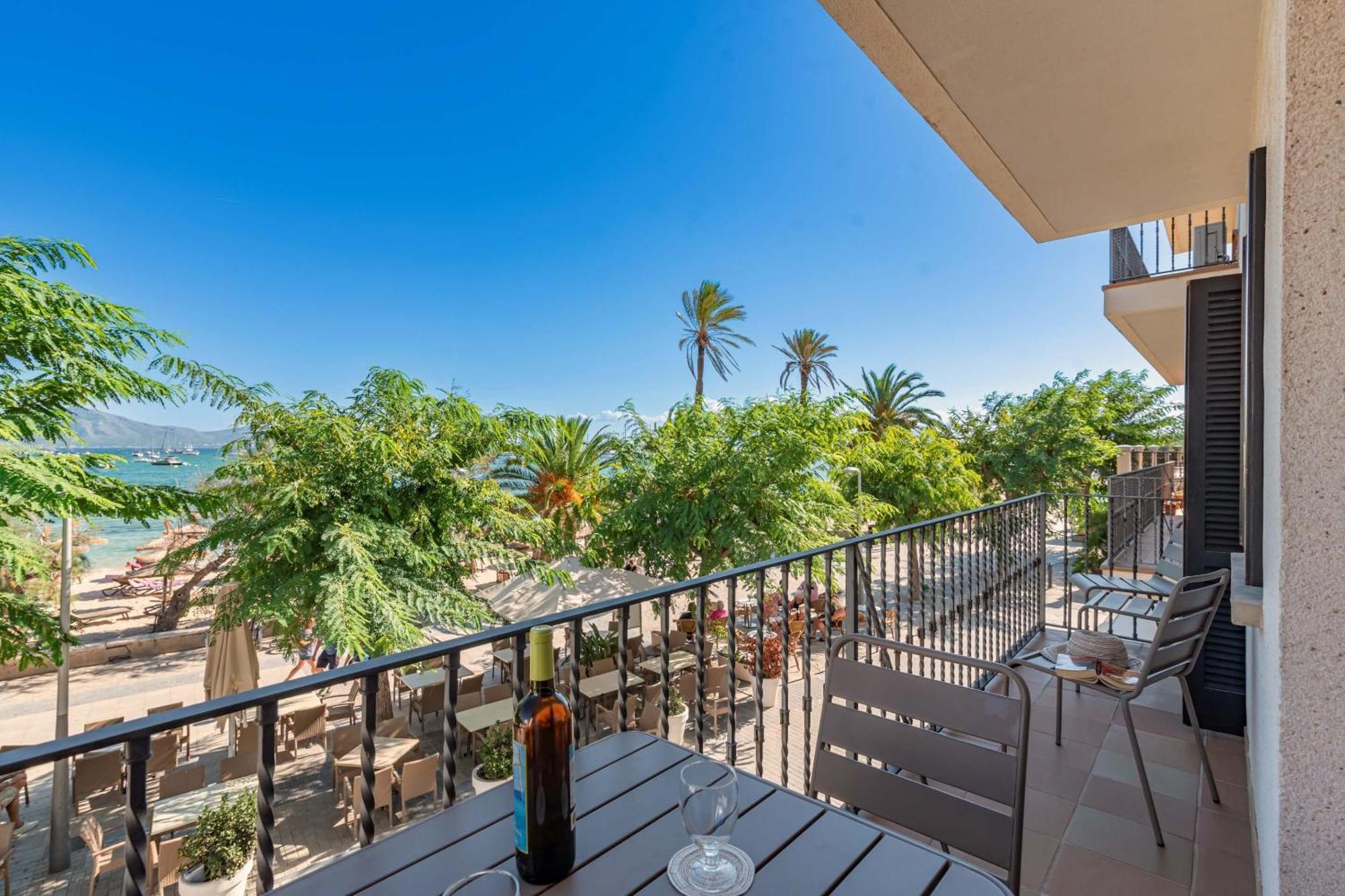 פורט דה פולנסה Vora Mar Beachfront Apartment By Sealand Villas מראה חיצוני תמונה